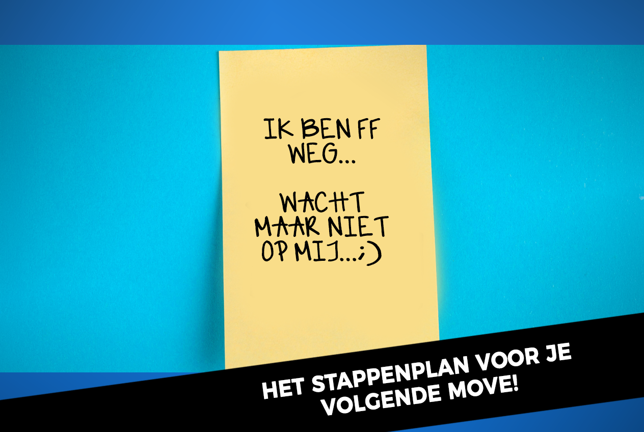 Ik zeg mijn baan op! En nu?