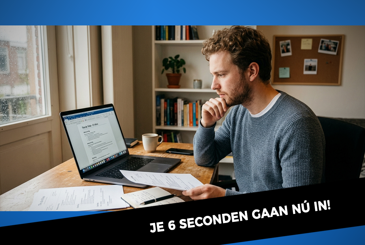 Je CV is je eerste indruk en die krijg je maar één keer.